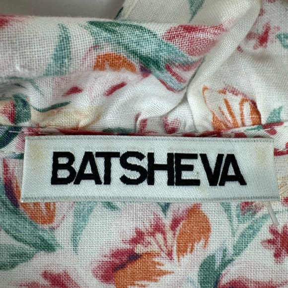 Batsheva Women Floral Mini Dress Size 18 - Picture 4 of 8